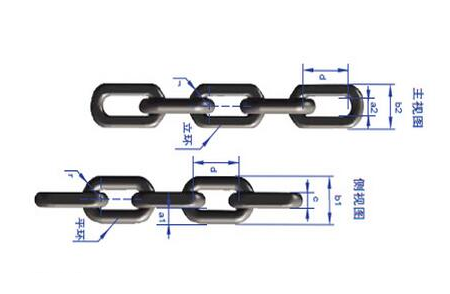 巨力C级矿用高强度紧凑链 巨力C级矿用高强度紧凑链
